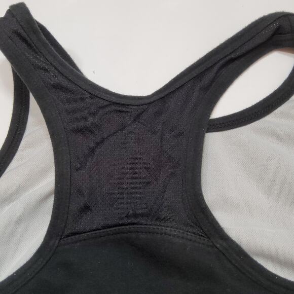 ATHLETIC WORKS Sports Bra. Size M 8/10. BLACK - Picture 5 of 5